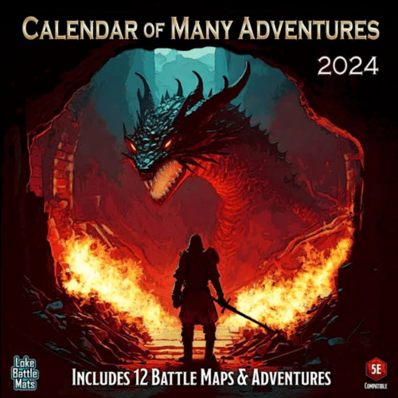 Calendar of Many Adventures 2024
