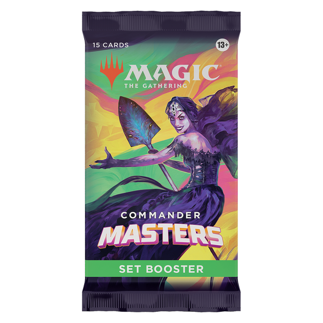 Magic The Gathering Commander: Commander Masters - Set Booster | JustPlayGames Magic The Gathering Commander: Commander Masters - Set Booster | JustPlayGames