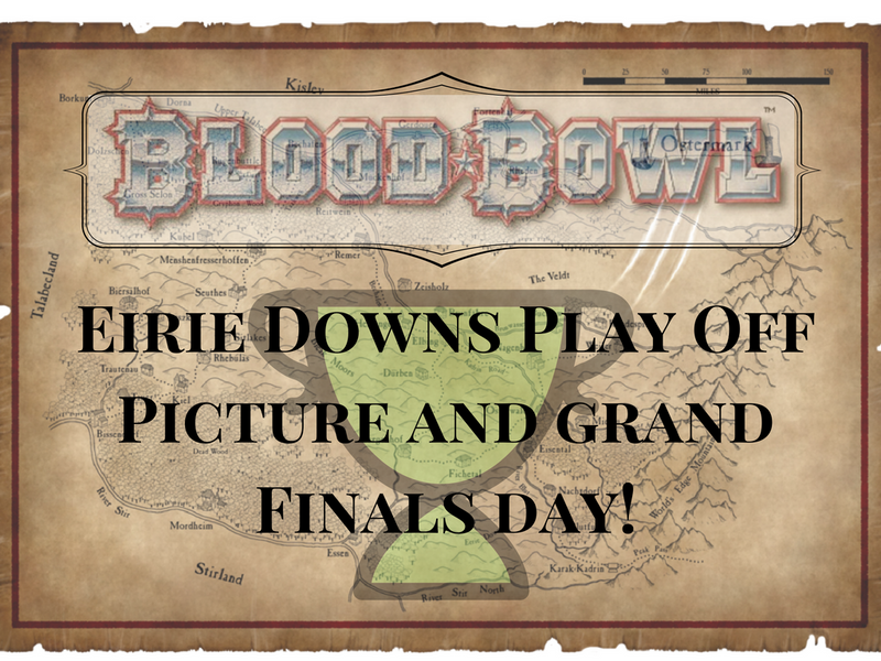 Eirie Downs Play Off Picture and Grand Finals Day!