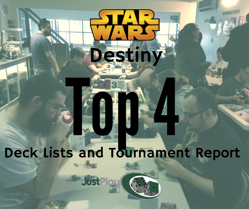Star Wars Destiny Tournament Meta and Top 4 Lists