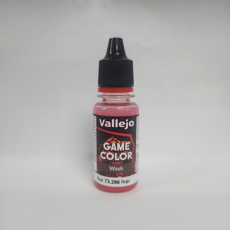 Game Color Red Wash