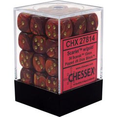 Opaque Chessex D6 x 36