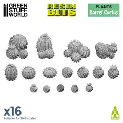 Resin Bits: Barrel Cactus
