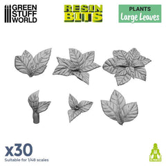 Resin Bits: Large Leaves