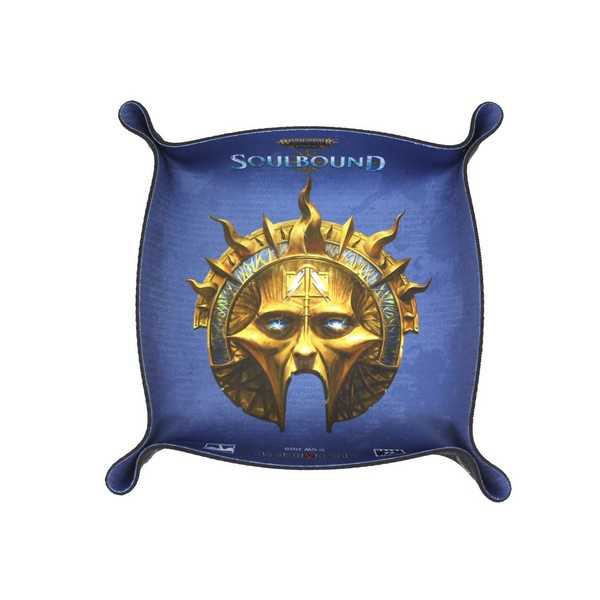 Warhammer - Age Of Sigmar - Soulbound - Mask Impassive Folding Square Dice Tray