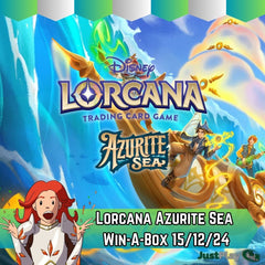 Azurite Sea: Disney Lorcana Trading Card Game - Booster Pack Display 24pcs - Set 6