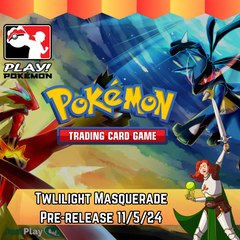 Pokemon Pre-Release: Twilight Masquerade 11/5/24