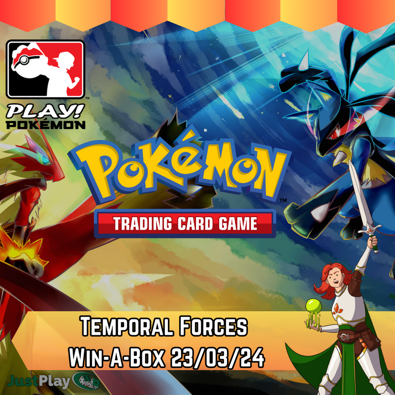Pokemon Win A Box: Temporal Forces 23/3/24
