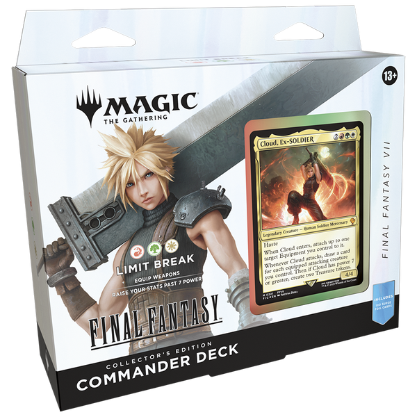 MTG: Final Fantasy Collector Commander Deck Limit Break (Cloud, Ex-SOL