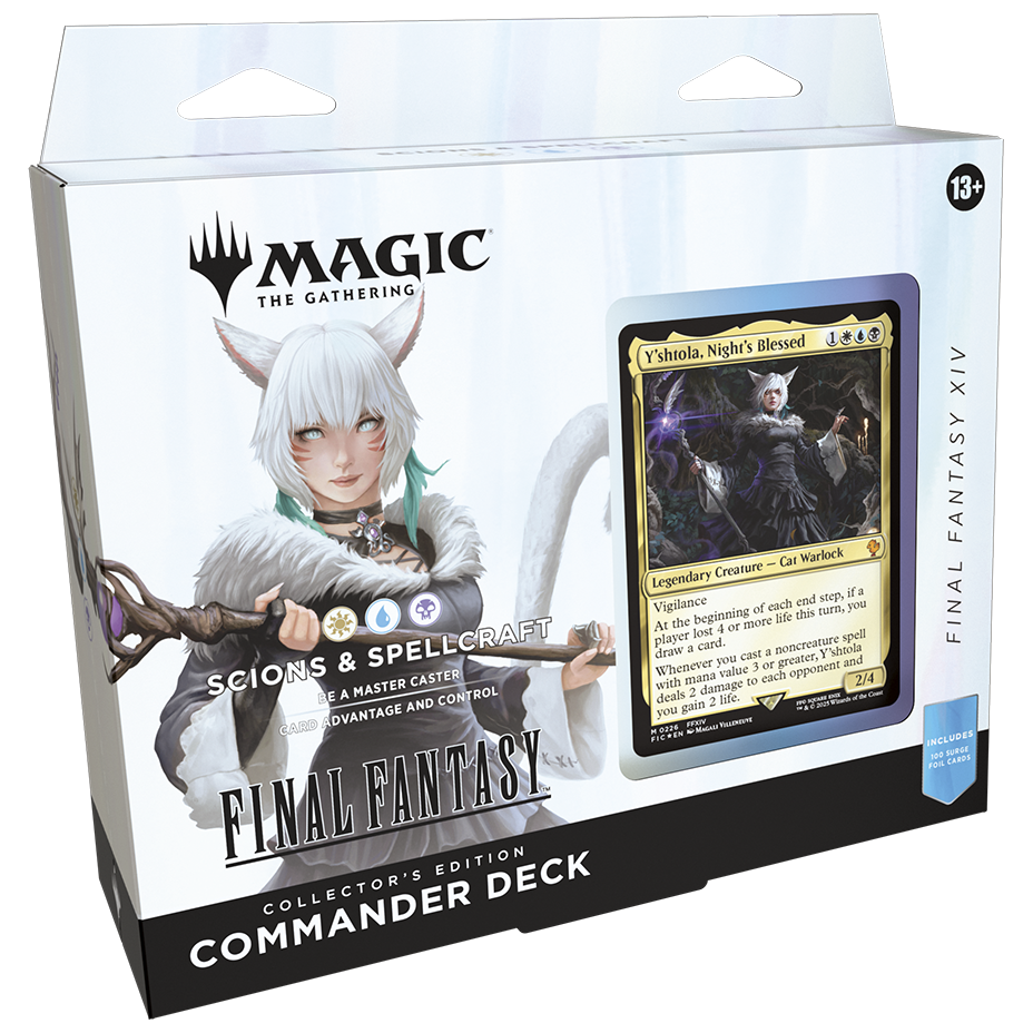 MTG: Final Fantasy Collector Commander Deck Scions & Spellcraft (Y'sht | JustPlayGames MTG: Final Fantasy Collector Commander Deck Scions & Spellcraft (Y'sht | JustPlayGames
