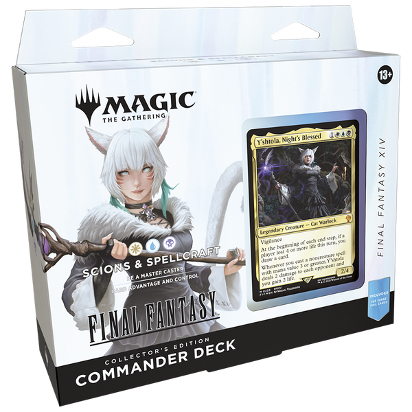 MTG: Final Fantasy Collector Commander Deck Scions & Spellcraft (Y'sht | JustPlayGames MTG: Final Fantasy Collector Commander Deck Scions & Spellcraft (Y'sht | JustPlayGames