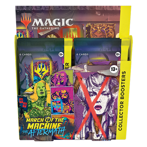 Magic The Gathering: March of The Machine Aftermath - Epilogue Collector Booster Display
