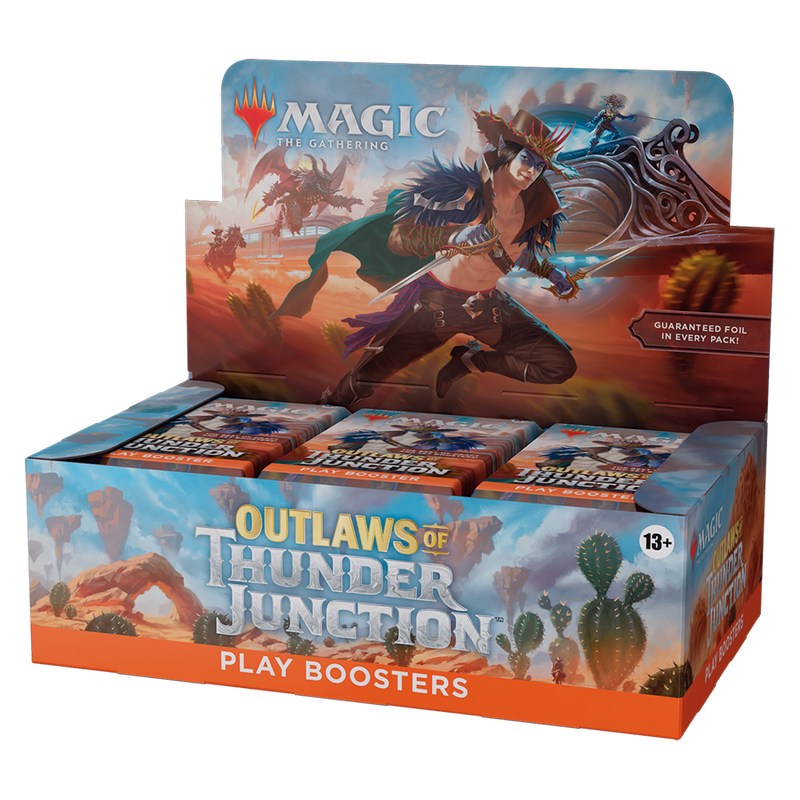 Magic The Gathering: Outlaws of Thunder Junction - Play Booster Display