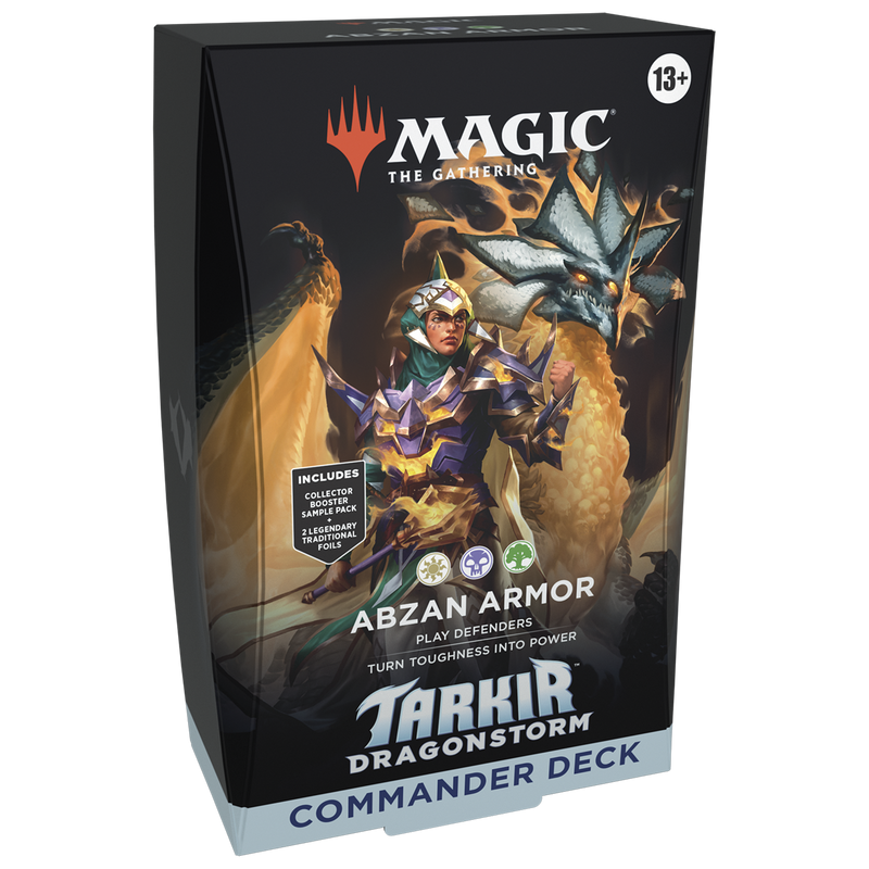 MTG: Tarkir: Dragonstorm Commander Deck Abzan Armor