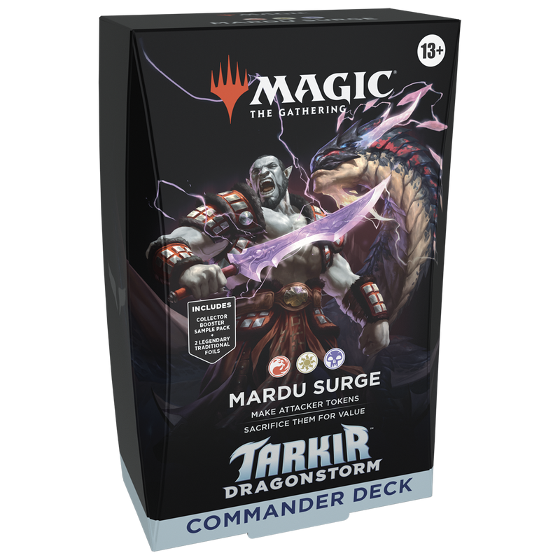 MTG: Tarkir: Dragonstorm Commander Deck Mardu Surge