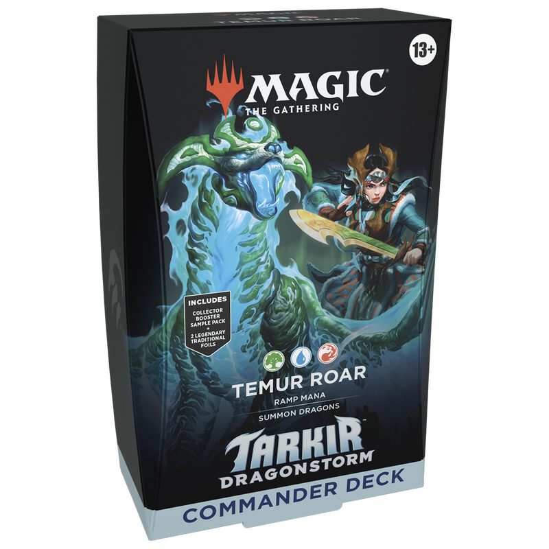 MTG: Tarkir: Dragonstorm Commander Deck Temur Roar