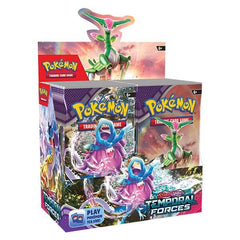 Pokemon TCG: Scarlet and Violet 5 - Temporal Forces - Booster Display