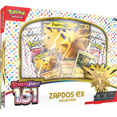 Pokemon TCG: Scarlet & Violet 3.5: 151 – Zapdos ex Collection