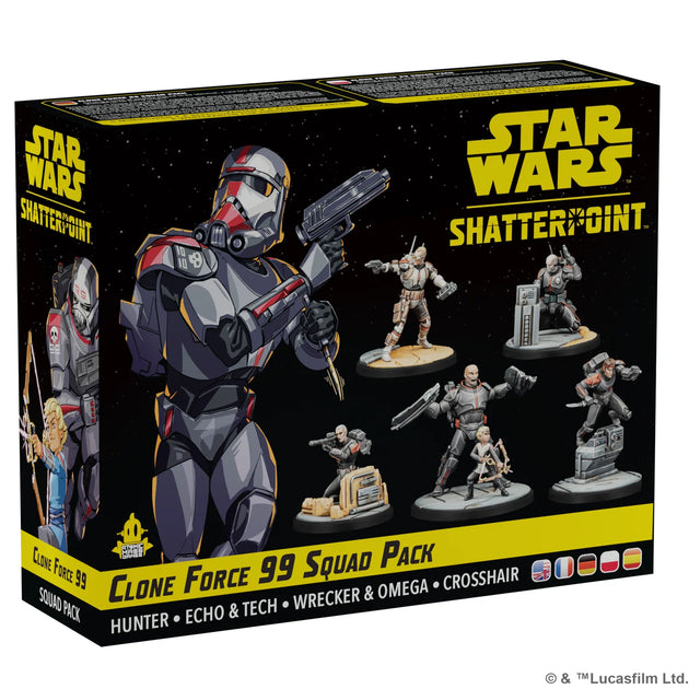 Star Wars Shatterpoint: Clone Force 99 (Bad Batch Squad Pack ...