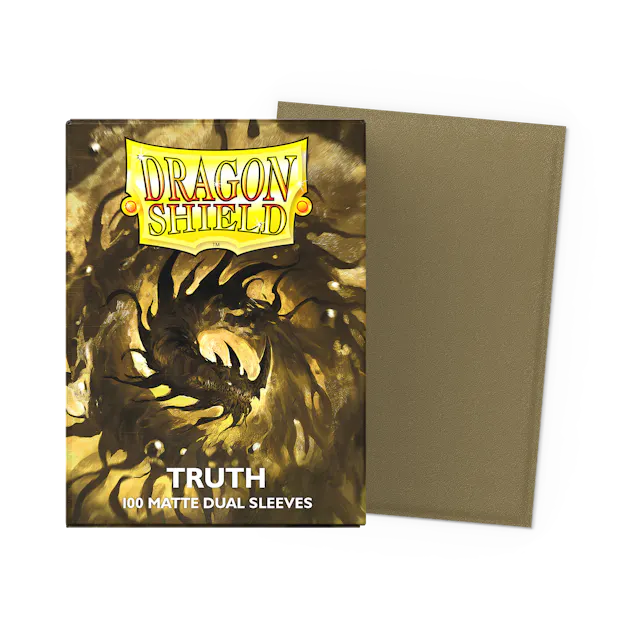 Dragon Shield Sleeves Dual Matte Truth (100) | JustPlayGames Dragon Shield Sleeves Dual Matte Truth (100) | JustPlayGames