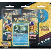 Pokemon TCG: Sword & Shield 12.5 Crown Zenith Pin Collection – Inteleon