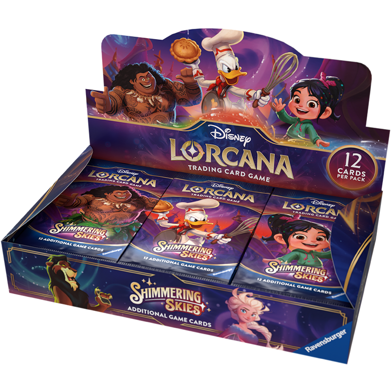 Disney Lorcana Trading Card Game - Booster Pack - Shimmering Skies