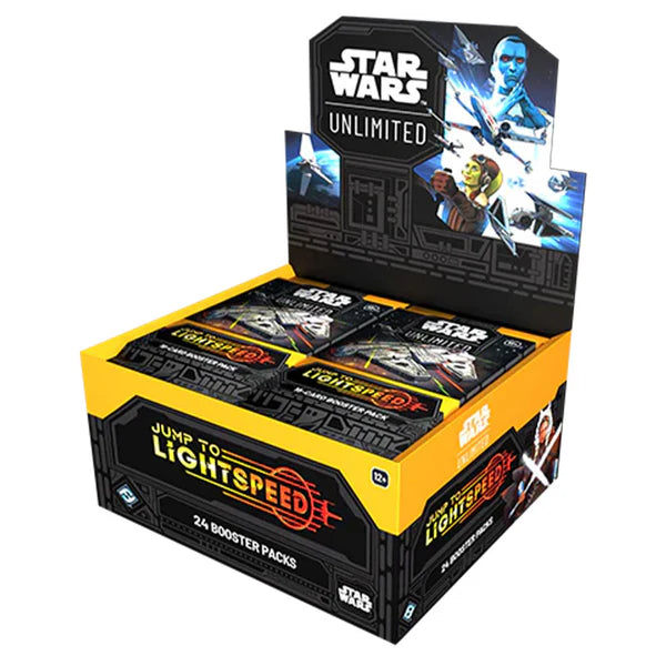 Star Wars: Unlimited Jump to Lightspeed Carbonite Booster Display