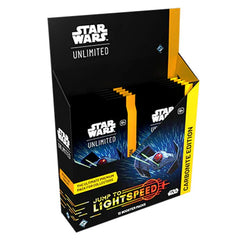 Star Wars: Unlimited Jump to Lightspeed Carbonite Booster Display