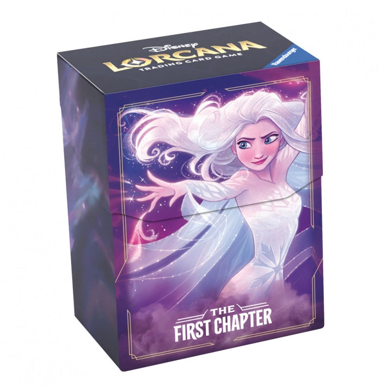 Disney Lorcana Deck Box Elsa Set 1 (Holds 80 Cards)