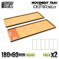 Movement Trays Mdf - 180x60mm