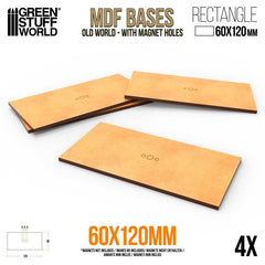 Mdf Bases - Aos Oval 75x46mm