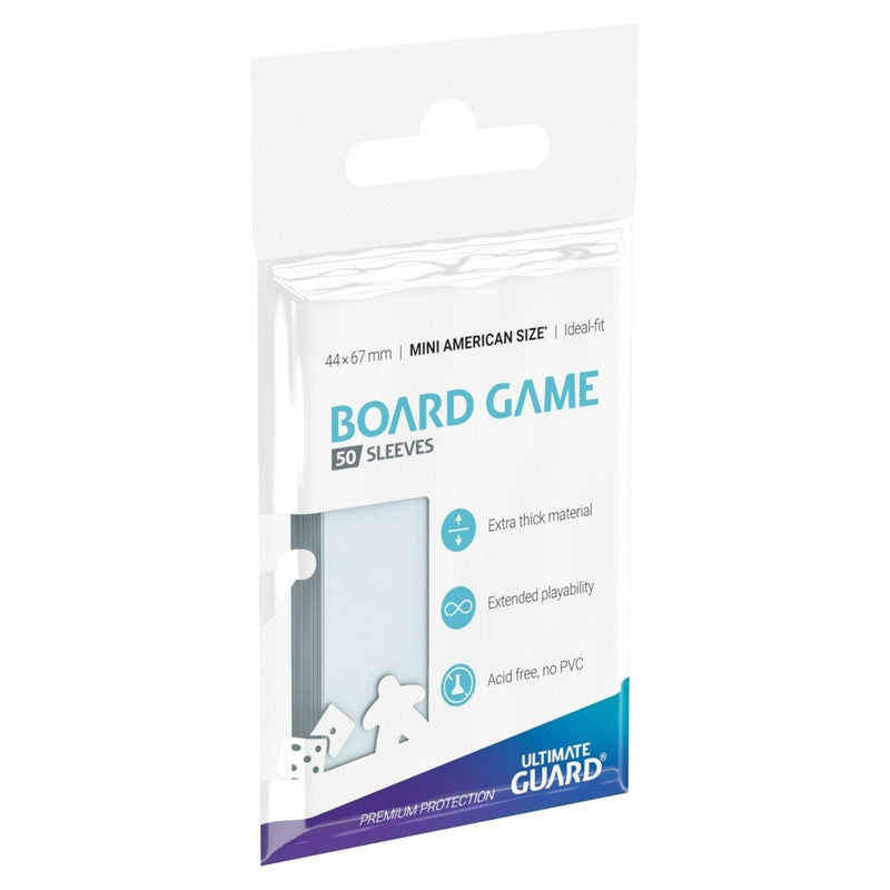 Ultimate Guard Premium Soft Sleeves for Board Game Cards Big Square (50)