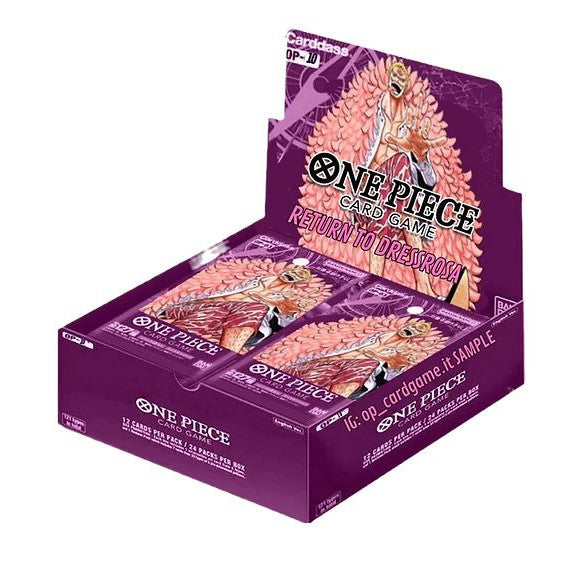 One Piece Trading Cards One Piece Card Game: Royal Blood (OP10) Booster Pack - English, Factory Sealed One Piece Cards One Piece Trading Cards One Piece Card Game: Royal Blood (OP10) Booster Pack - English, Factory Sealed One Piece Cards
