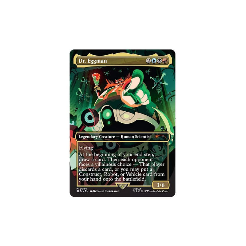 Magic the Gathering Secret Lair x Sonic: Friends & Foes