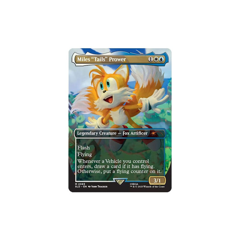 Magic the Gathering Secret Lair x Sonic: Friends & Foes