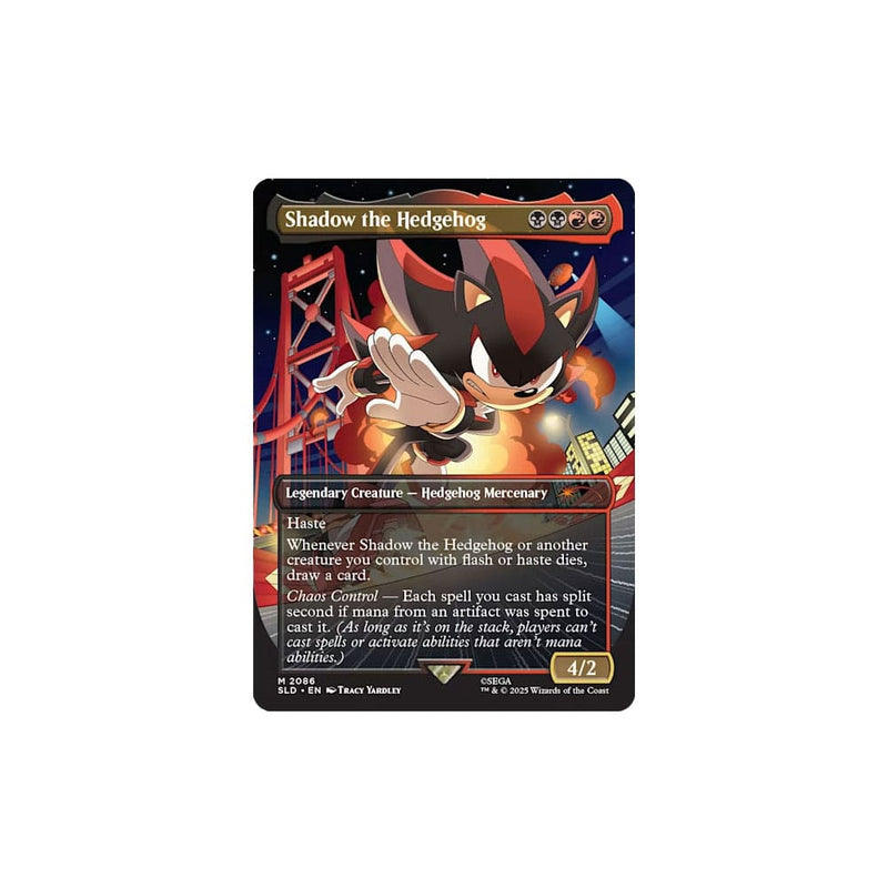 Magic the Gathering Secret Lair x Sonic: Friends & Foes