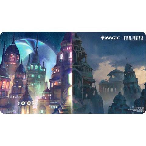 MTG: Final Fantasy Black Stitched Playmat Premium Y - COLLECTION ONLY