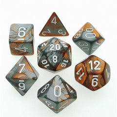 Marble Poly Dice Set