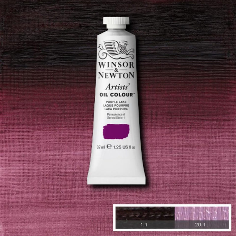 W&N Oil Paint: Purple Lake Artist Grade 37ml