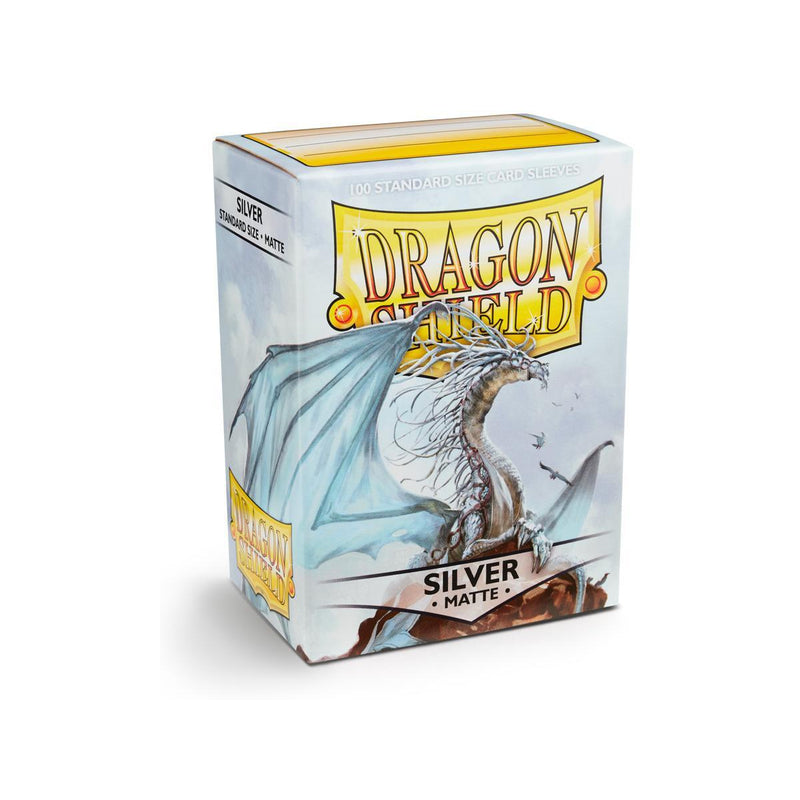Dragon Shield Sleeves Matte Silver (100)