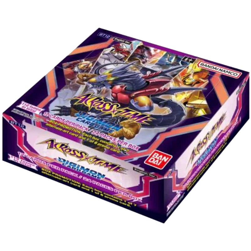 Digimon Card Game: Across Time Booster Display BT-12