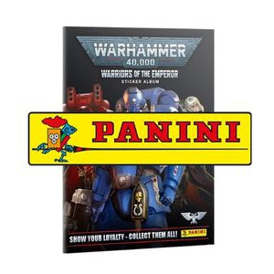 Warhammer Warriors Of The Emperor Sticker Collection Packs (FULL DISPLAY)