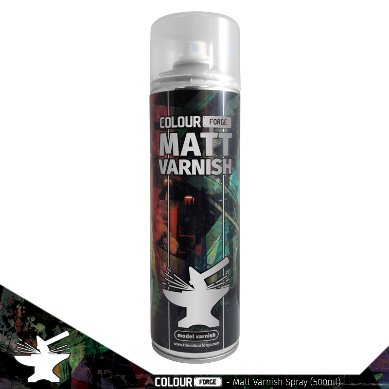 Colour Forge - Matt Black Spray