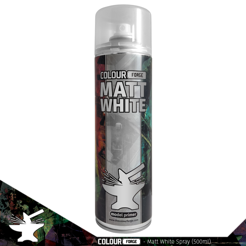 Colour Forge - Matt White Spray