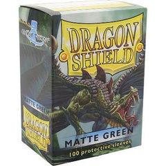 Dragon Shield Sleeves Matte Green (100)