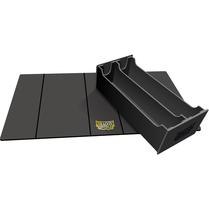 Magic Carpet XL Deckbox/Playmat Black/Black