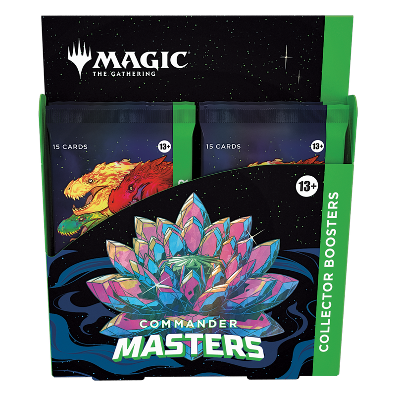 Magic The Gathering Commander: Commander Masters - Collector Booster Display