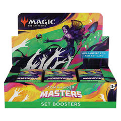 Magic The Gathering Commander: Commander Masters - Set Booster Display