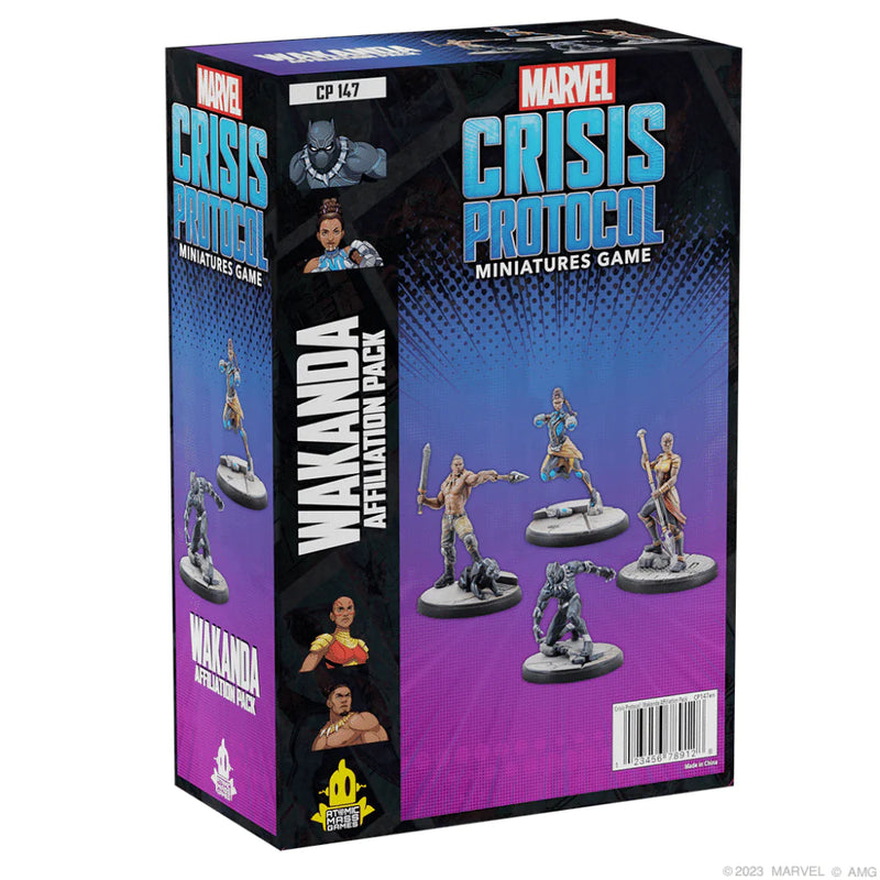 Wakanda Affiliation Pack: Marvel Crisis Protocol