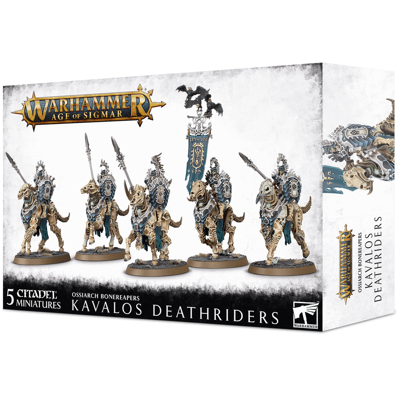Ossiarch Bonereapers: Kavalos Deathriders